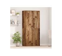 Highboard Bois Vieilli 80x39x178 cm G