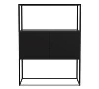 Highboard Fischer Design 03 90x38x117cm with 2 doors without shelves