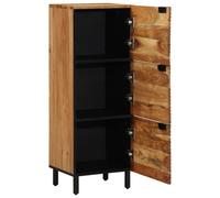 Highboard Vidaxl 40x33x110 Cm En Bois D'acacia Solide