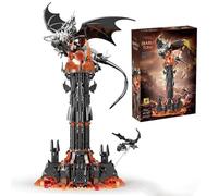 highdar La Tour Sombre Jeu de Construction, Château Magique, Architecture du Seigneur, Cadeau de Noël ou d'anniversaire pour Adolescent garçons de 16+ (997 pièces)