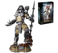 highdar Technik Alien Warrior Kit de modélisme 978 blocs de serrage Figurine de science-fiction fidèle aux détails Jouet de construction Cadeau pour adolescents et adultes