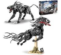 highdar Xenomorph Kit de Blocs de Construction, 2 en 1, Ensemble de Construction de Cheval Mutant avec Base de Support, Modèle de Film à Collectionner, Cadeaux pour Adultes - 958 Pièces