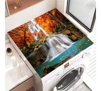 Highdi 3D Housse Machine a Laver Coussin de Antidérapant, Contre Les Rayures Protection Machine a Laver Universelle Douce et Découpable pour Sèche-Linge, Cuisines,Bains (Érables,40x50cm)