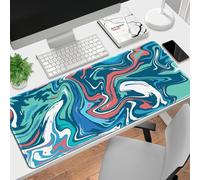Highdi Abstrait Tapis de Souris Grand,XXL Tapis de Souris Gamer Tapis de Souris Gaming avec Caoutchouc Antidérapant Tapis de Jeu Extended Tapis de Clavier PC Office (500 * 1000 * 2mm,Abrégé 3)