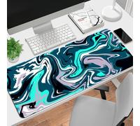 Highdi Abstrait Tapis de Souris Grand,XXL Tapis de Souris Gamer Tapis de Souris Gaming avec Caoutchouc Antidérapant Tapis de Jeu Extended Tapis de Clavier PC Office (400 * 900 * 2mm,Abrégé 2)