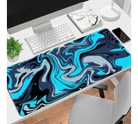 Highdi Abstrait Tapis de Souris Grand,XXL Tapis de Souris Gamer Tapis de Souris Gaming avec Caoutchouc Antidérapant Tapis de Jeu Extended Tapis de Clavier PC Office (400 * 800 * 2mm,Abrégé 8)