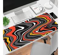Highdi Abstrait Tapis de Souris Grand,XXL Tapis de Souris Gamer Tapis de Souris Gaming avec Caoutchouc Antidérapant Tapis de Jeu Extended Tapis de Clavier PC Office (400 * 900 * 2mm,Abrégé 5)