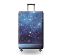 Highdi Housse Valise et Univers Merveilleux Housse de Valise Elastique, Housse Protection Valise Réutilisable, Housse de Bagage Portable, Adaptée aux Bagages S-XL (Étoile,L (26-28 Pouces))