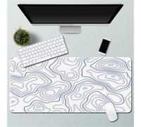 Highdi Jeu Tapis de Souris Grand XXL/XL, Tapis de Souris Gaming avec Caoutchouc Antidérapant Tapis de Souris de Jeu Extended Tapis de Clavier PC Office (H,500 * 1000 * 3mm)