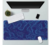 Highdi Jeu Tapis de Souris Grand XXL/XL, Tapis de Souris Gaming avec Caoutchouc Antidérapant Tapis de Souris de Jeu Extended Tapis de Clavier PC Office (E,400 * 1000 * 3mm)