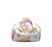 Highdi Licorne Pouf Poire sans Garnissage pour Adultes Enfants, 3D Rangement de Jouets Stockage Grande Fauteuil Pouf Pliable pour Fauteuil Housse de Pouf Poire (Fleur,100 * 120cm)