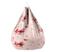 Highdi Pouf Poire Housse de Pouf pour Enfants Adultes, Rangement de Jouets Stockage, Amour Romantique Grande Portable pour Fauteuil Poire pour Salon Intérieur Extérieur (Cœur Rose,70x80cm)