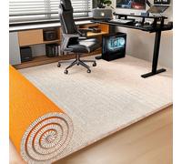 Highdi Tapis Chaise de Bureau, Tapis Chaise Gaming Antidérapant Facile à Nettoyer, Dessous en TPE, Protection de Sols Durs, Bois de Sol, Carrelage pour Bureau (Kaki,80x120cm)
