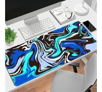 Highdi Tapis de Souris Grand,Abstraction XXL Tapis de Souris Gamer Tapis de Souris Gaming avec Caoutchouc Antidérapant Tapis de Jeu Extended Tapis de Clavier PC Office (300 * 700 * 2mm,Abrégé 3)