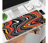 Highdi Tapis de Souris Grand, Sables Mouvants XXL Tapis de Souris Gamer Tapis de Souris Gaming avec Caoutchouc Antidérapant Tapis de Souris de Jeu Extended Tapis de Clavier PC Office (G,500*1000*3mm)