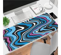 Highdi Tapis de Souris Grand, Sables Mouvants XXL Tapis de Souris Gamer Tapis de Souris Gaming avec Caoutchouc Antidérapant Tapis de Souris de Jeu Extended Tapis de Clavier PC Office (H,500*1000*3mm)