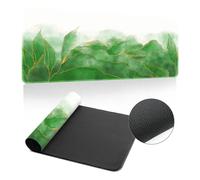 Highdi Tapis de Souris Grand XXL/XL Tapis de Souris Gamer Tapis de Souris Gaming avec Caoutchouc Antidérapant Tapis de Souris de Jeu Extended Tapis de Clavier PC, 3D Plante (600x1200x3mm,Vert)