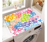Highdi Textures Animales Housse de Protection pour Machine à Laver Top,Coussin de Machine à Laver Antidérapant Housse de Machine à Laver pour Machine à Laver Ou Sèche-Linge (Coloré,30x40cm)