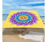 Highdi Voile d'ombrage Imperméable,Toile Ombrage Exterieur Protection UV,Voile d'Ombrage Rectangulaire Mode Moderne, Auvent de Terrasse Balcon Store avec Accessoires (Jaune,1,8x1,8m)