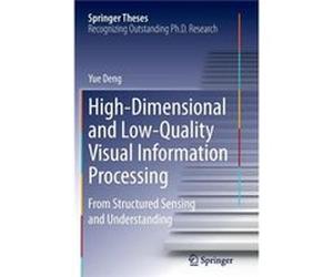 HighDimensional and LowQuality Visual Information Processing - Yue Deng - Springer Nature B.V. - Livre en Anglais - Paperback Yue DengYue Deng (Auteur)