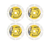 HIGHDRIL Carbure Disque pour Bois 75mm x Alésage 10mm - 4Pcs Disque à Tronçonner sous Vide pour Bois Gypse Caoutchouc Tuyau Plastique