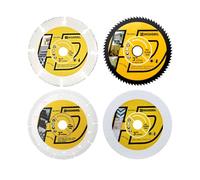 HIGHDRIL Disque à Tronçonner Diamant 75mm x Alésage 10mm - 4Pcs Nylon Disque/Bois Disque/Acier Disque pour Nylon Maçonnerie Bois Plastique Métal Découpe