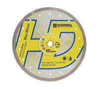 HIGHDRIL Disque a Tronconner Diamantés - Ø 250MM Lame de Scie Diamantée pour Carrelage, Céramique, Porcelaine, Terre cuite, Granit, Marbre, Pierre dure avec rondelle 25,4/20MM et 20/15,875MM