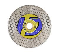 HIGHDRIL Disque Diamant 115mm - Lame de scie diamantée pour la coupe et le ponçage de carreaux céramique porcelaine granit marbre (Lames de scie hexagonales)