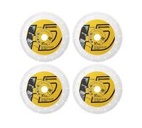 HIGHDRIL Disque Diamant pour Métal 75mm x Alésage 10mm - 4Pcs Disque à Tronçonner sous vide pour Tubes en Acier Barres de Fer Acier Inoxydable