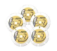 HIGHDRIL Lames de Scie Circulaire - 5 pièces 75mm x 10mm Disques à Découper pour Bois Tuyaux en caoutchouc Plastique Résidus de béton Placoplâtre Fibre de verre pour Bosch GWS 10.8-76
