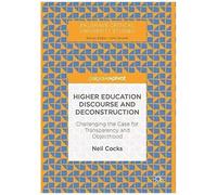 Higher Education Discourse And Deconstruction