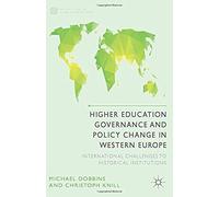 Higher Education Governance And Policy Change In Western Europe