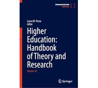 Higher Education: Handbook of Theory and Research