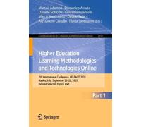 Higher Education Learning Methodologies and Technologies Online: 7th International Conference, HELMeTO 2025, Naples, Italy, September 23-25, 2025, Revised Selected Papers, Part I