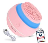 Higher Glow - brosse nettoyante en silicone pour le visage: une 3en1 adaptée à tous types de peau, qui permet de nettoyer, régénérer et rajeunir la peau par vibrations sonores 3D et par chromathérapie