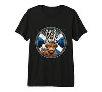 Highland Cow Auld Lang Syne Vibes T-Shirt Haut de Gamme
