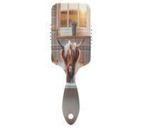 Highland Cow in Bathtub Brosse à cheveux démêlante pour femme Antistatique Brosse à cheveux moderne