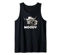 Highland Cow Lover Moody Western Cattle Rancher Débardeur