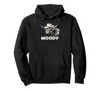 Highland Cow Lover Moody Western Cattle Rancher Sweat à Capuche