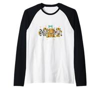 Highland Cow This Mama Loves Her Herd Mother Day Tournesol Manche Raglan
