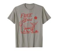 Highland Cows Free Spirit T-Shirt