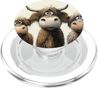 Highland Cows « The McNumpties » PopSockets PopGrip pour MagSafe