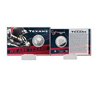Highland Mint NFL Team History Silver Coin Card - Houston Texans
