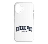 Highland Park Florida Retro Coque pour iPhone 16