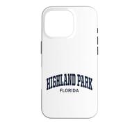 Highland Park Florida Retro Coque pour iPhone 16 Pro