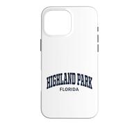 Highland Park Florida Retro Coque pour iPhone 16 Pro Max