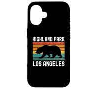Highland Park, NELA, Nord-est de Los Angeles, HLP York 90042 Coque pour iPhone 16