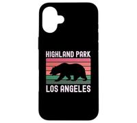 Highland Park, NELA, Nord-est de Los Angeles, HLP York 90042 Coque pour iPhone 16 Plus