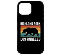 Highland Park, NELA, Nord-est de Los Angeles, HLP York 90042 Coque pour iPhone 16 Pro Max