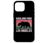 Highland Park, NELA, Nord-est de Los Angeles, HLP York 90042 Coque pour iPhone 16 Pro Max